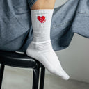 GAZİ Socken am Fuß ohne Schuh